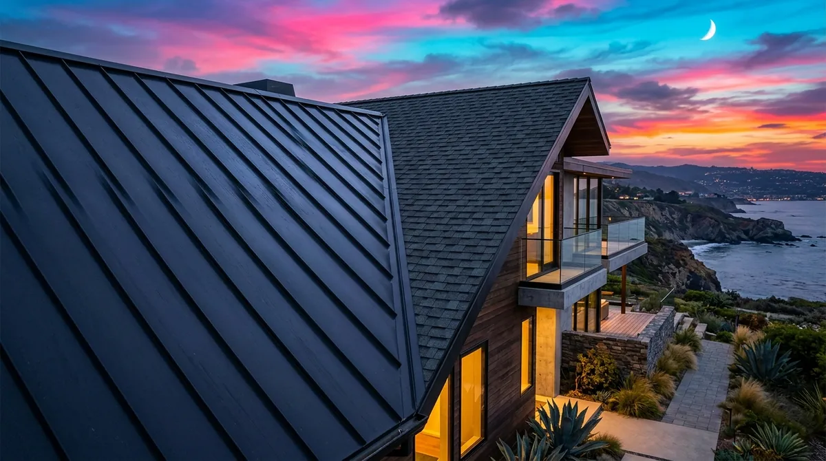 Metal roof vs architectural shingles
